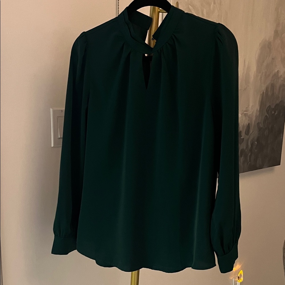 Allegra K Dark Green Blouse